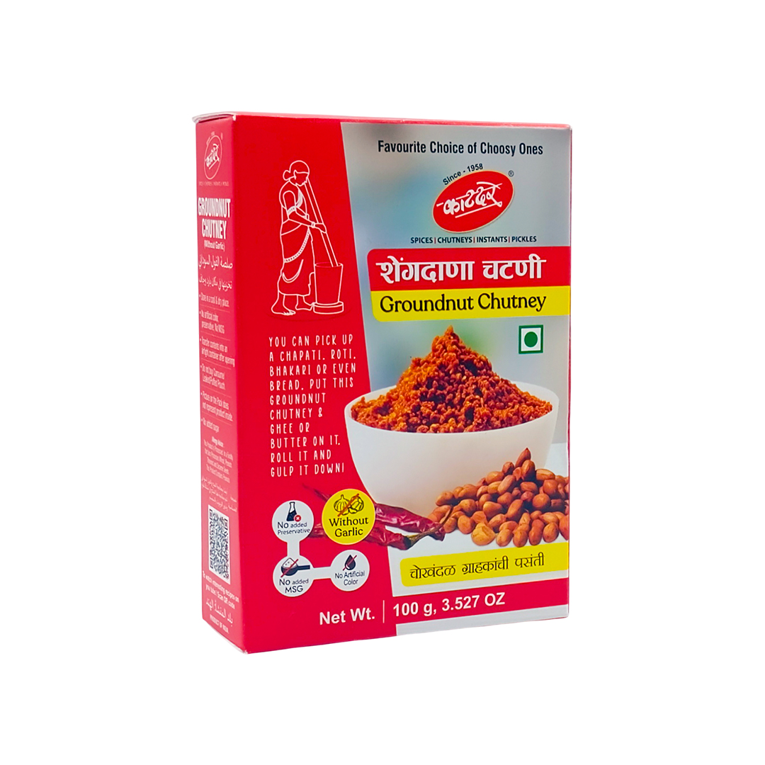 KATDARE GROUNDNUT CHUTNEY 100GM