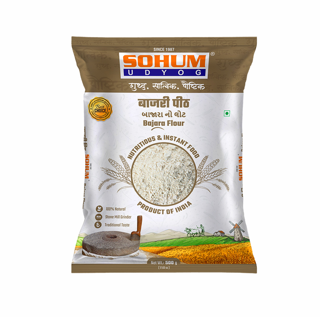 SOHUM BAJARA ATTA 500GM