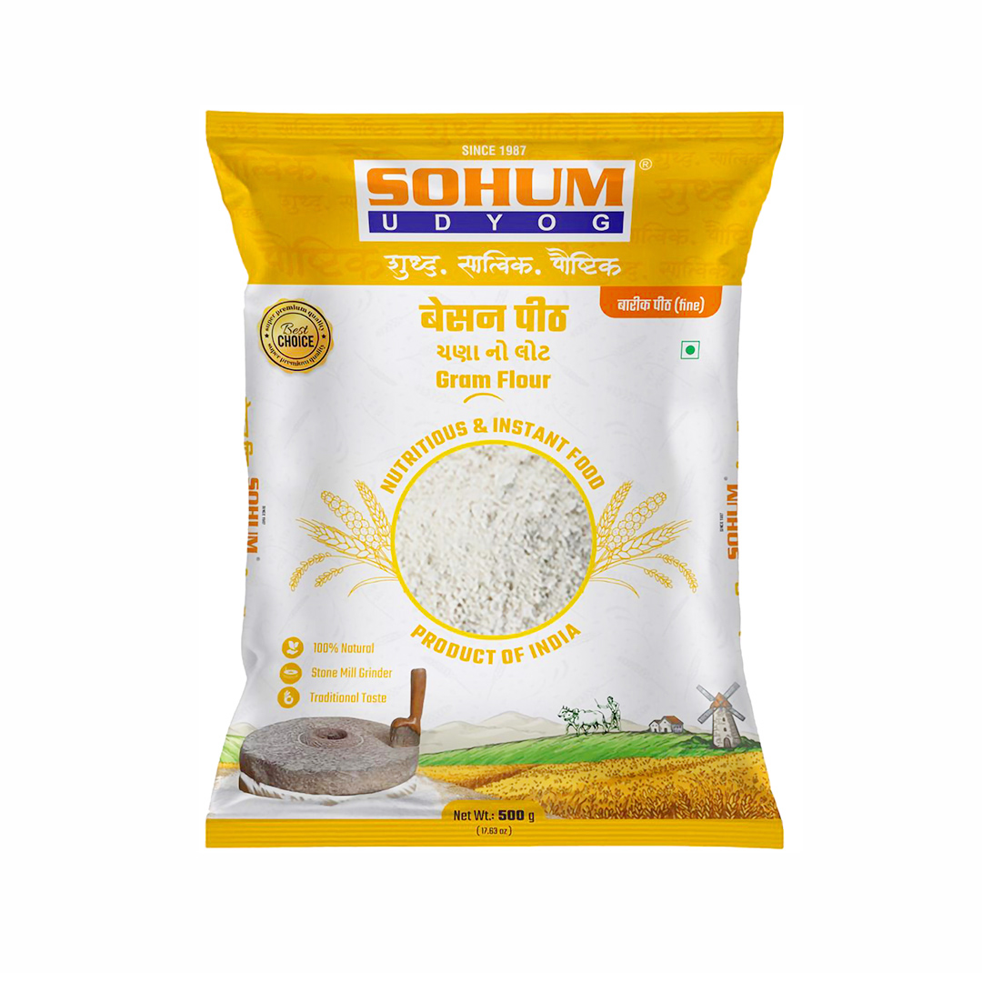 SOHUM BESAN ATTA 500GM