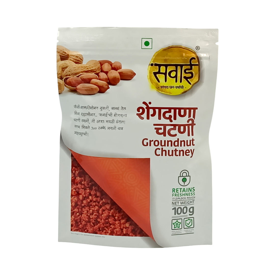 SAWAI GROUNDNUT CHUTNEY 100GM
