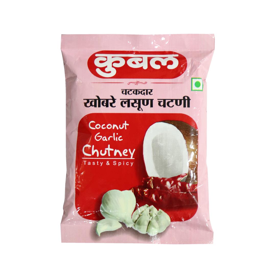 KUBAL COCONUT GARLIC CHUTNEY 100G