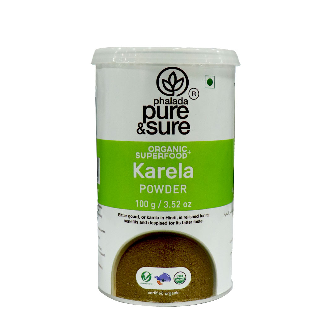 PURE AND SURE ORG KARELA POWDER 100GM