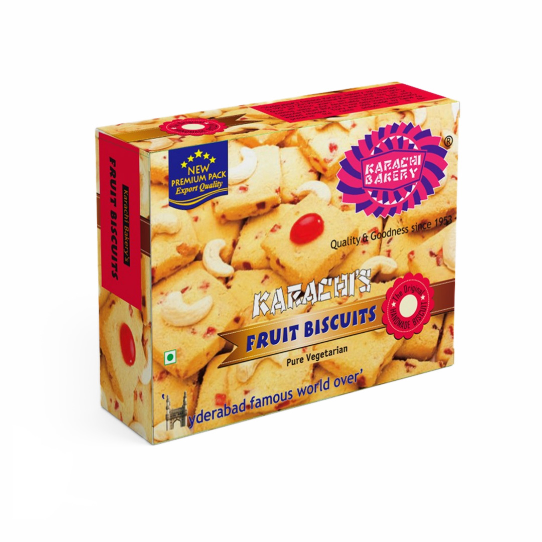 KARACHI FRRUIT BISCUITS 400GM