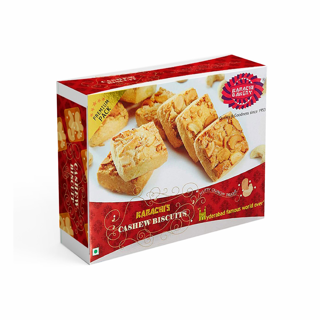 KARACHI BAKERY CASHEW BISCUITS 400GM