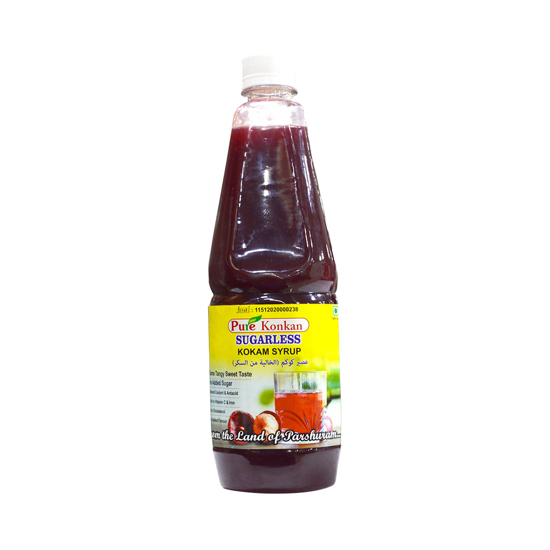 PURE KONKAN SUGARLESS KOKAM 750ML