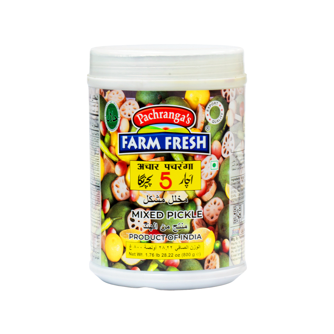 PACHRANGAS FARM FRESH MIXED PICKLE 800 GM