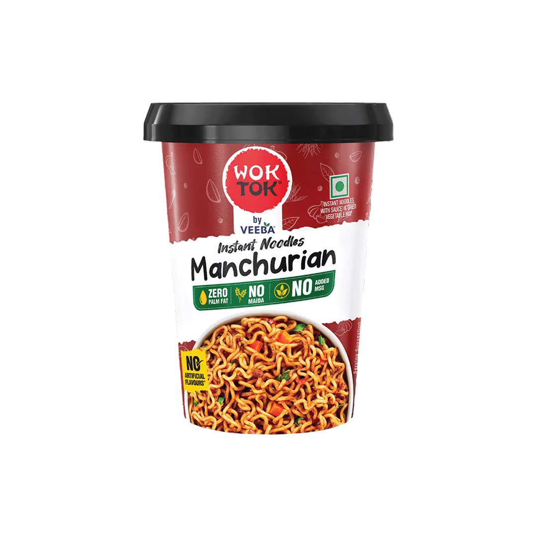 Veeba Wok Tok Instant Noodles Manchurian 75.5G