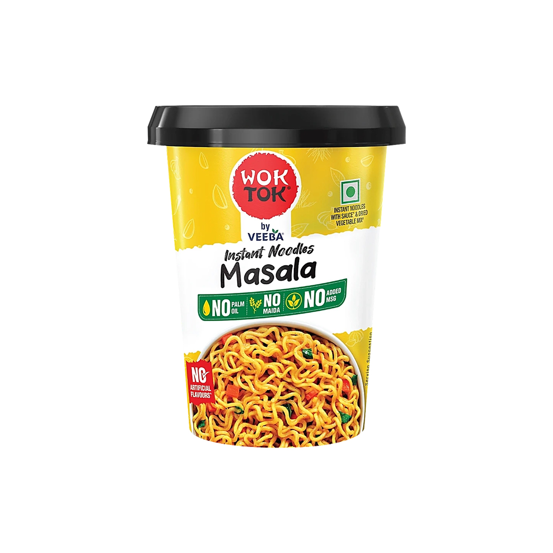 Veeba Wok Tok Instant Noodles Masala 75.5G