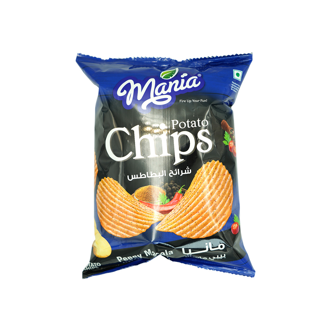 Mania Peppy Masala Chips 52gm