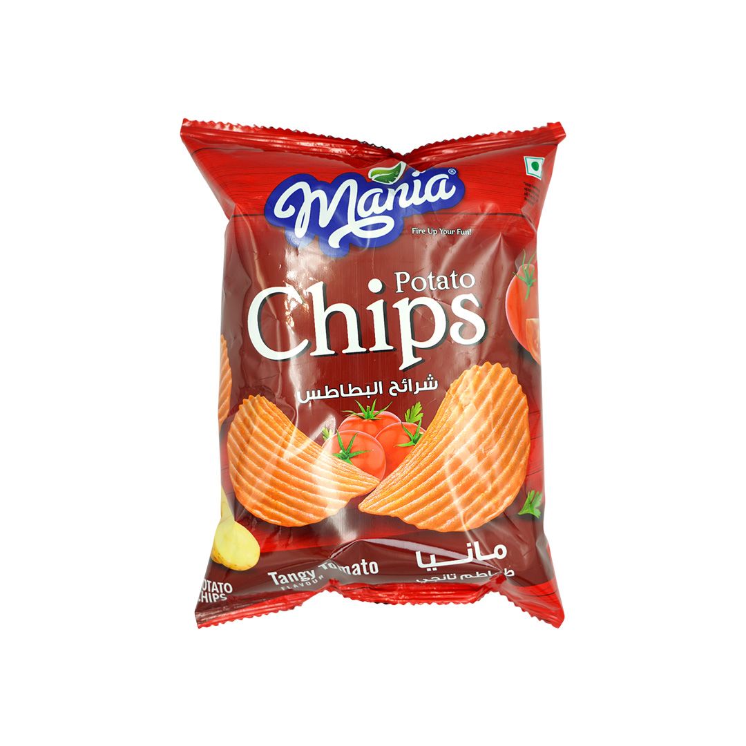 Mania Tangy Tomato Chips 52gm
