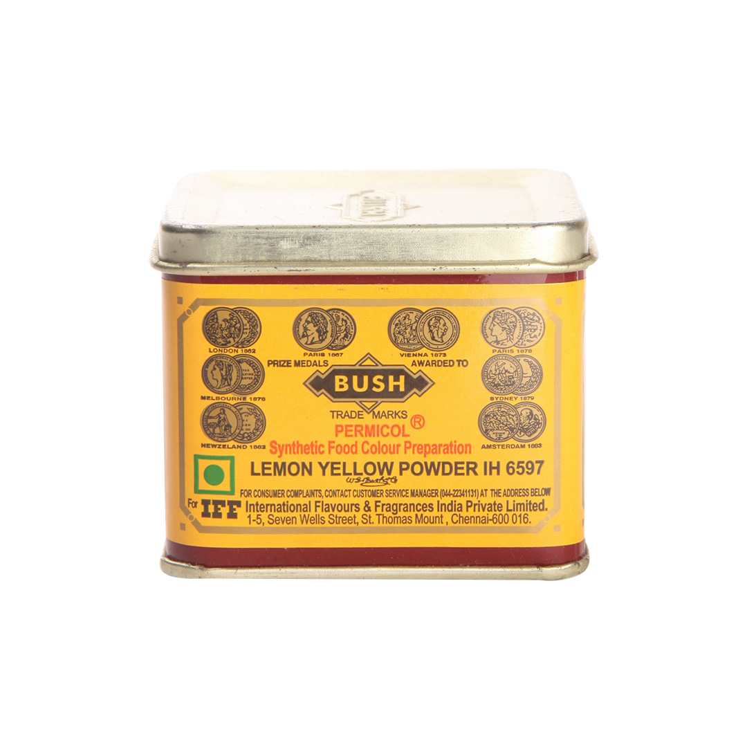 BUSH LEMON YELLOW POWDER 100GM