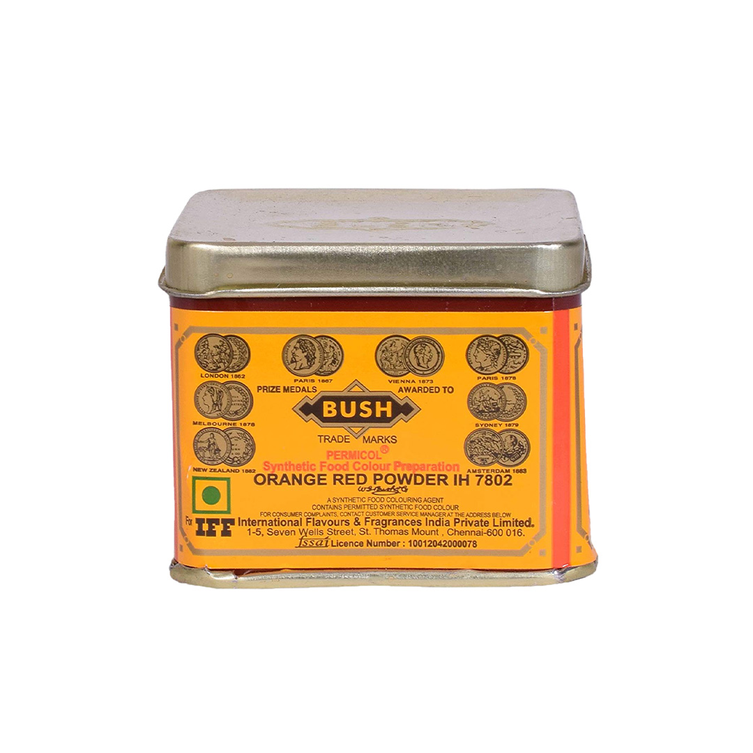 BUSH ORANGE RED POWDER 100G