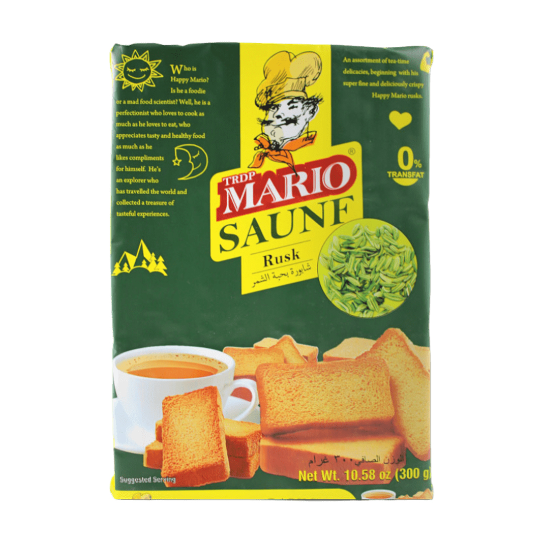 MARIO SAUNF RUSK 300GM