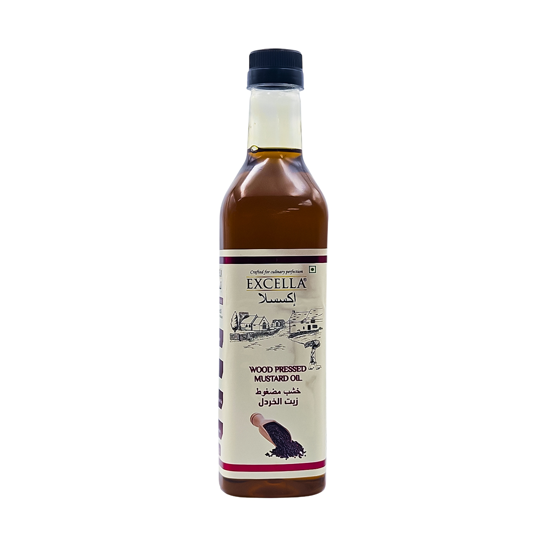 EXCELLA WOOD PRESSED MUSTARD OIL 1 LTR