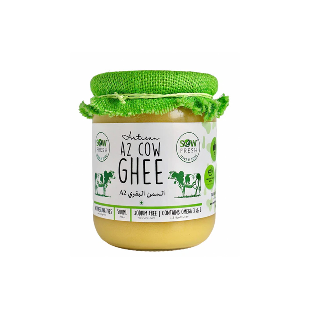 SOW FRESH ORGANIC A2 GHEE 500ML