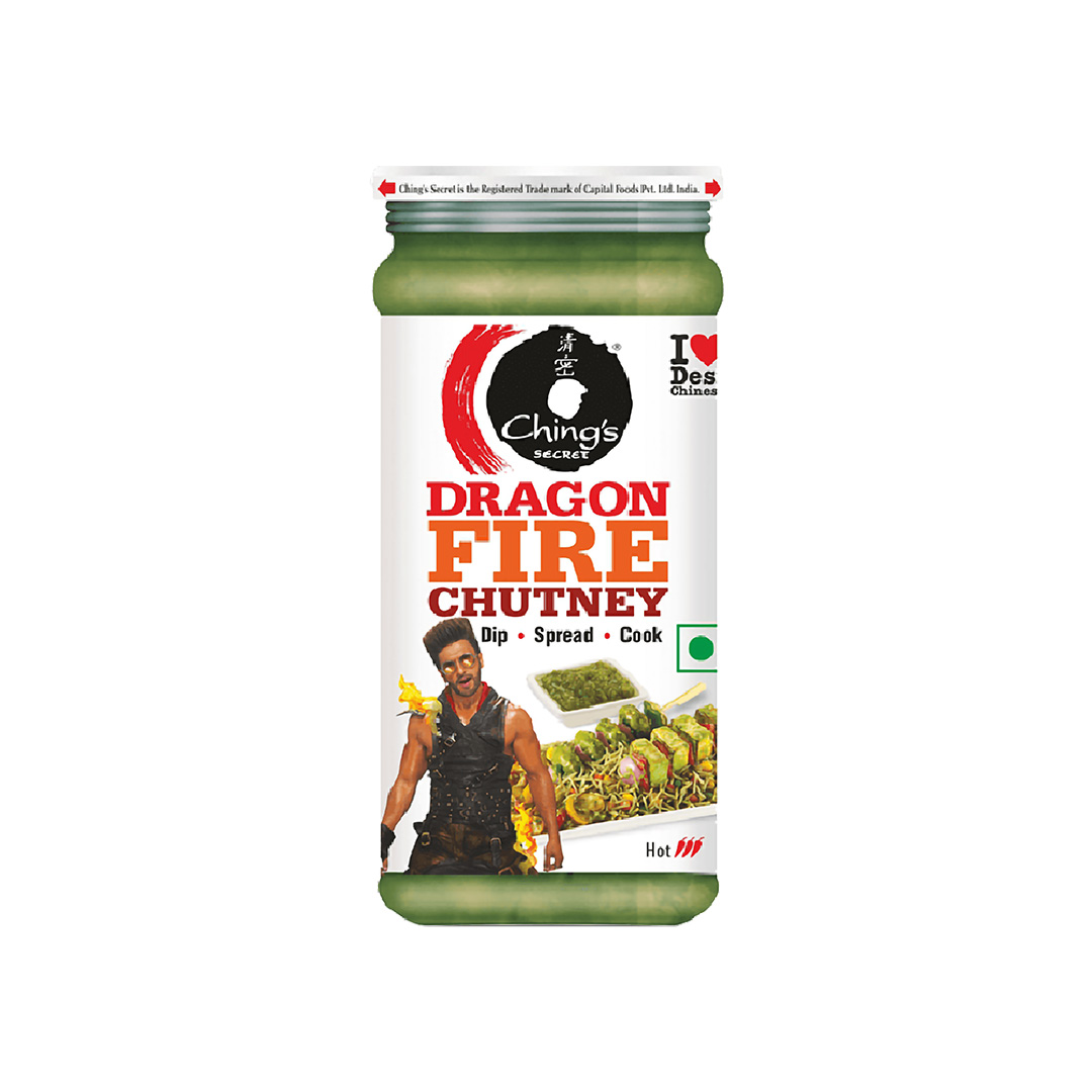 CHINGS DRAGON FIRE CHUTNEY 250GM