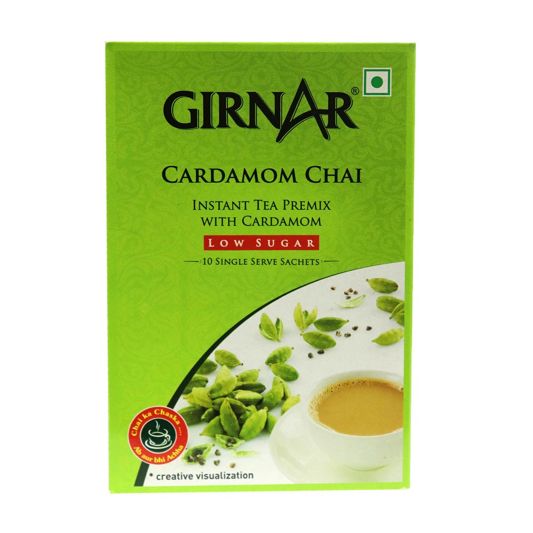 GIRNAR CARDAMOM 2IN1 UNSWEETENED 8GMX10S SACHETS