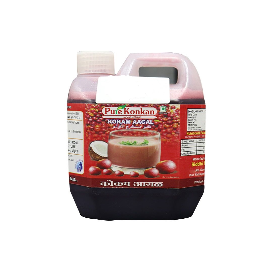 PURE KONKAN KOKAM AAGAL SYRUP 500ML