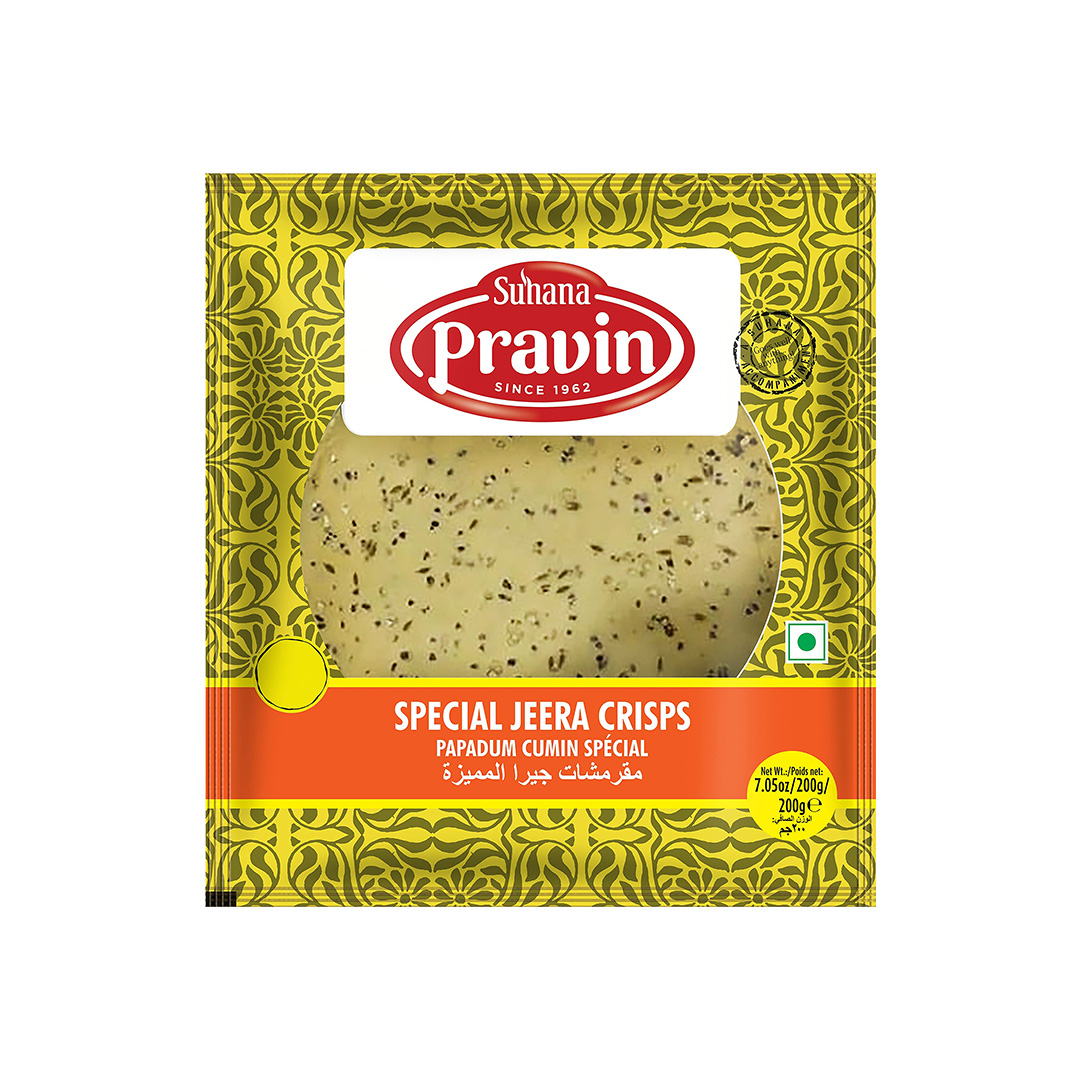 SUHANA SPECIAL JEERA CRISPS NO.7 PAPAD 200G