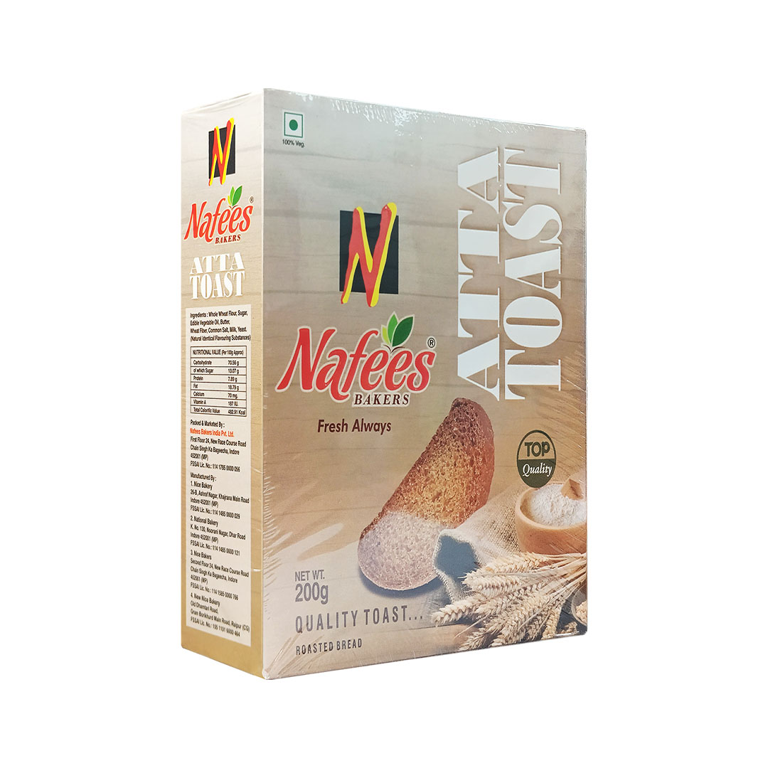 NAFEES ATTA TOAST 200GM