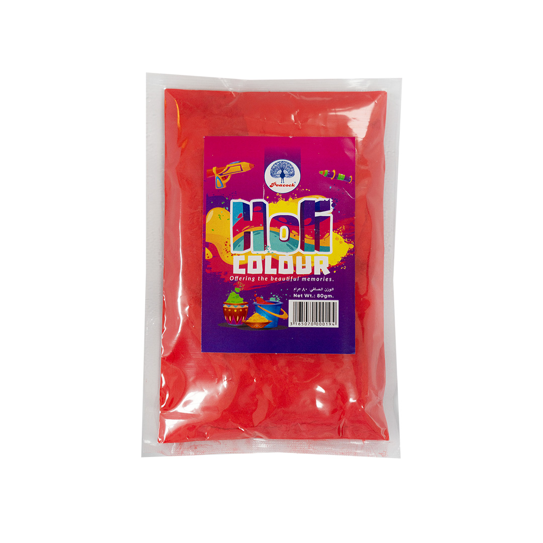 HOLI COLOUR 80G (RED)