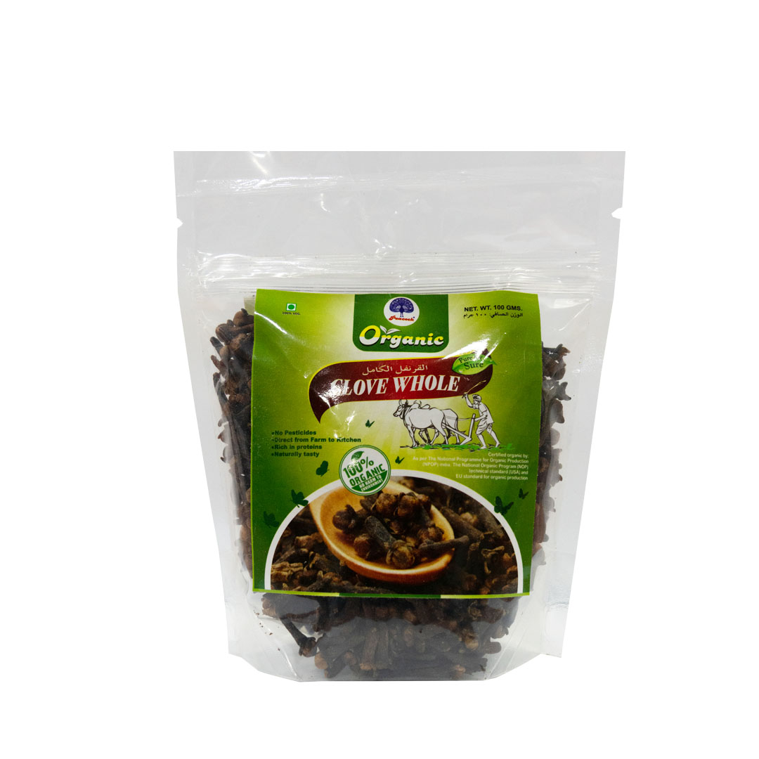 ORGANIC CLOVE WHL 100GM