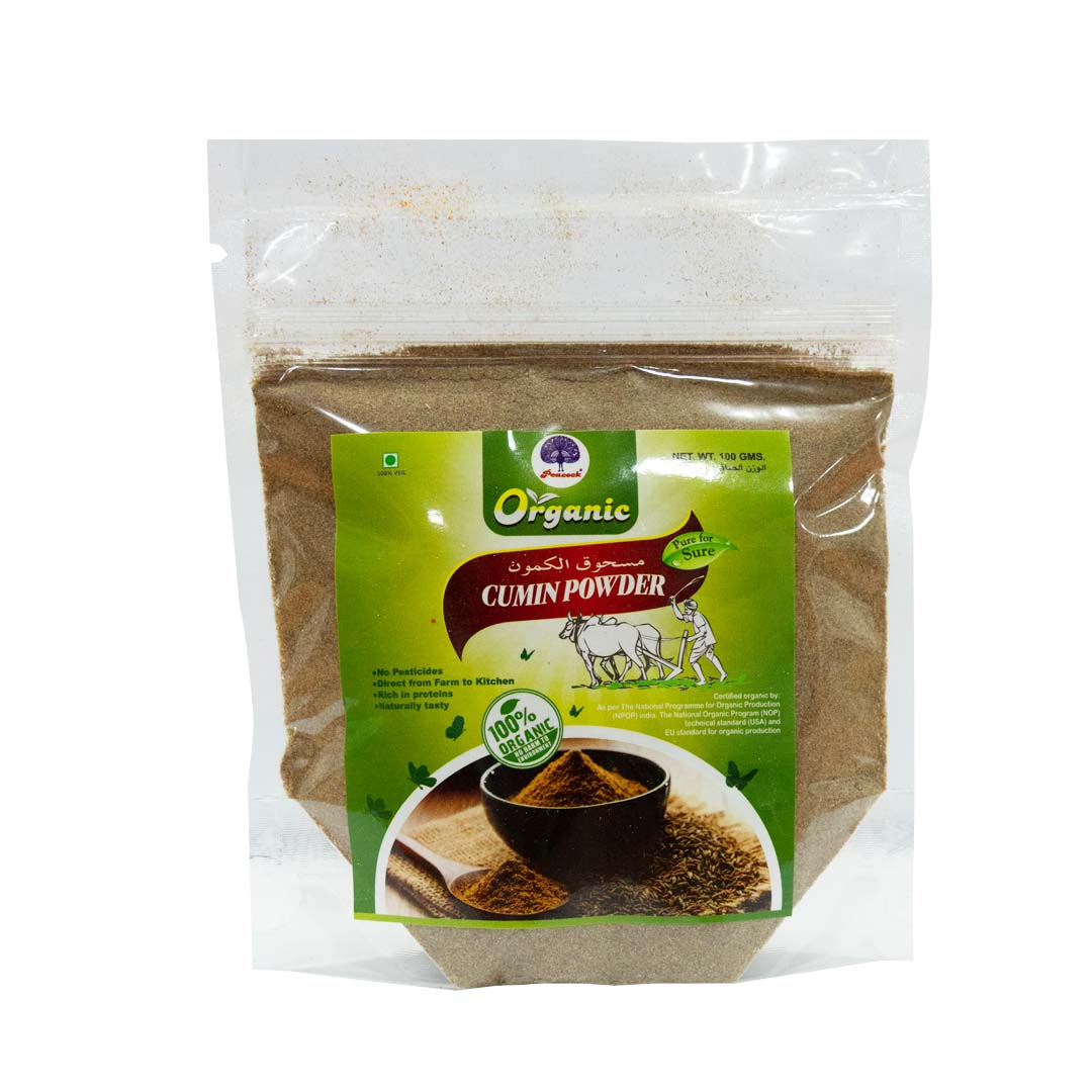 ORGANIC CUMIN PWD 100GM