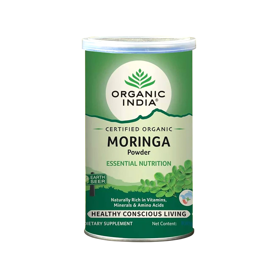 ORG IND MORINGA POWDER CAN 100G