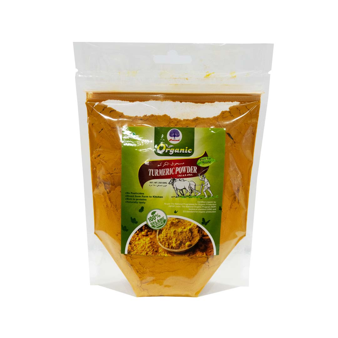 ORGANIC TURMERIC PWD 250GM