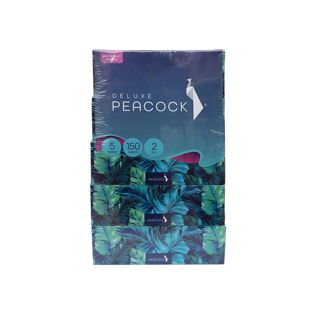 PEACOCK  TISSUE 1 X 5