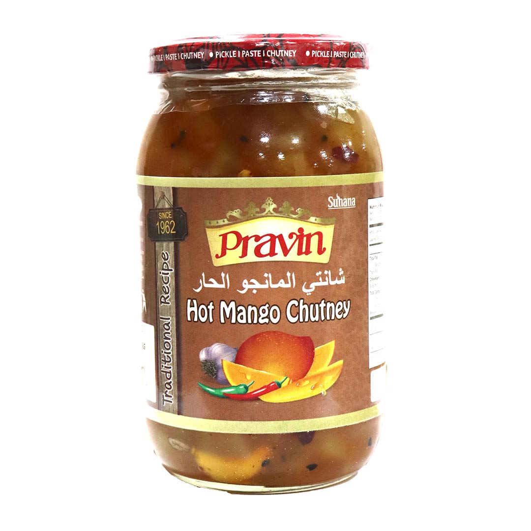 PRAVIN SPICY MANGO CHUTNEY 500GM