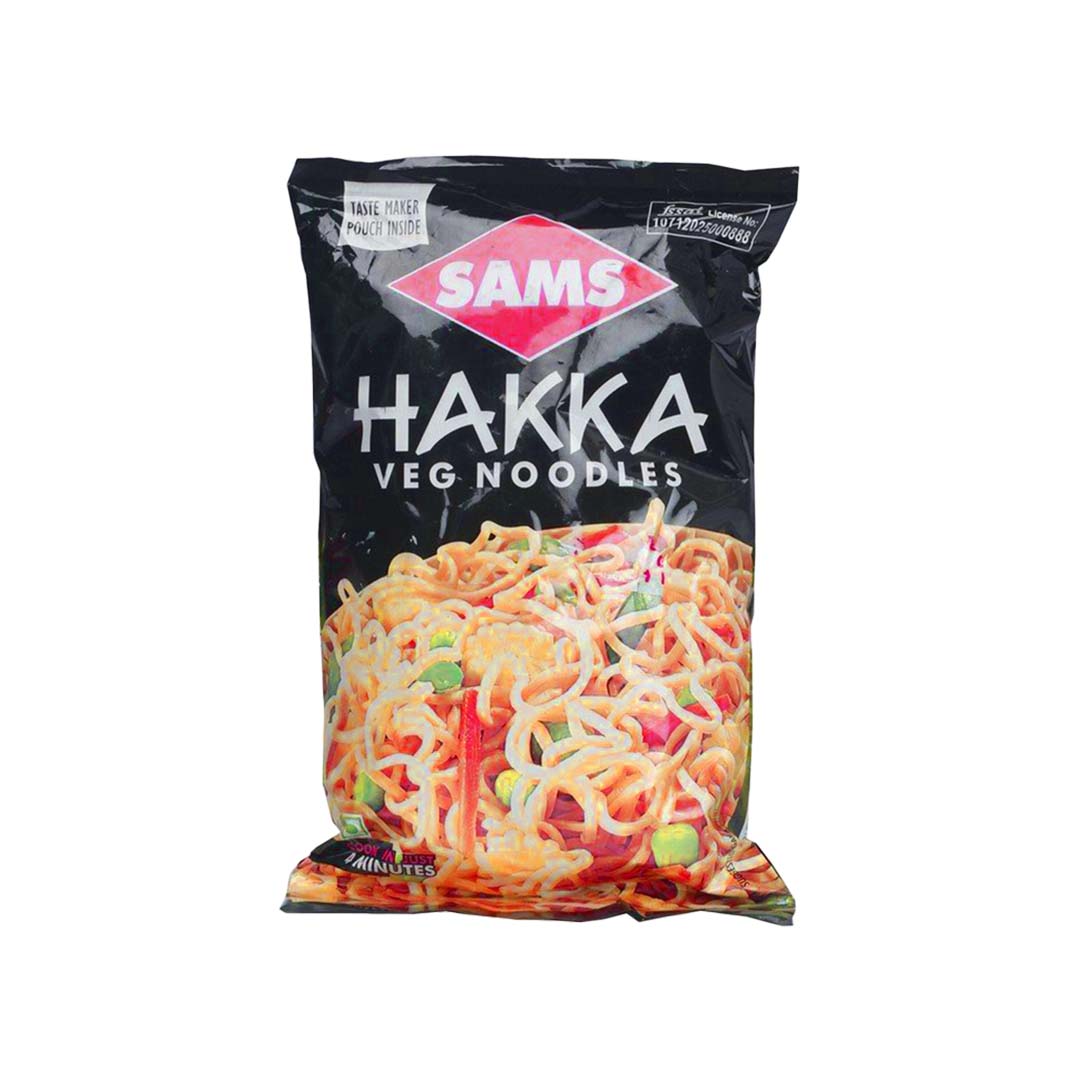 SAMS VEG HAKKA NOODLES 180 GM