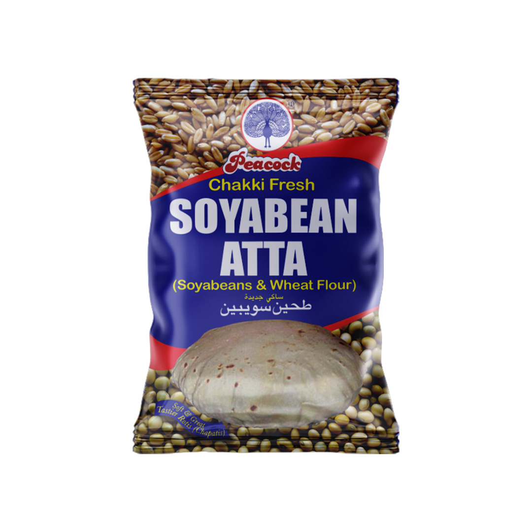 PEACOCK SOYA BEAN MIX ATTA 2KG