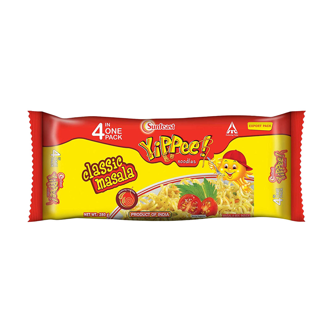 SUNFEAST YIPPEE CLASSIC MSLA NDLS 280GM